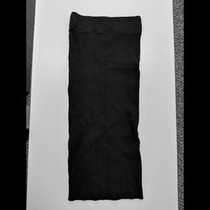 James Perse Heavy Rib Skinny Skirt